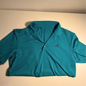 Under Armour Men’s Teal Polo Slimfit Small